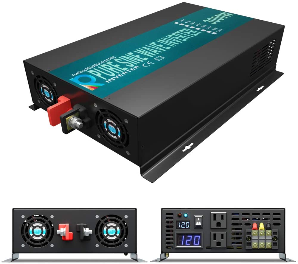 Inverter Pure Sine Wave 60Hz 120V 3000W - Inverter a onda sinusoidale pura 3000W