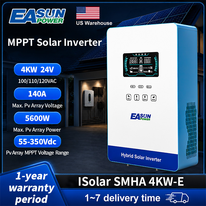 Grid Tie Inverter Limiter 2000W - EASUN POWER Inverter Solare 4000W, Inverter