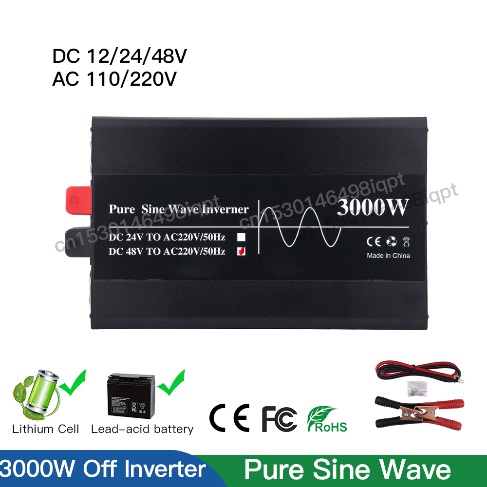 Convertitore solare dell'autom - Lifepo4 Solar Inverter 24V 3000W recensione e prezzo