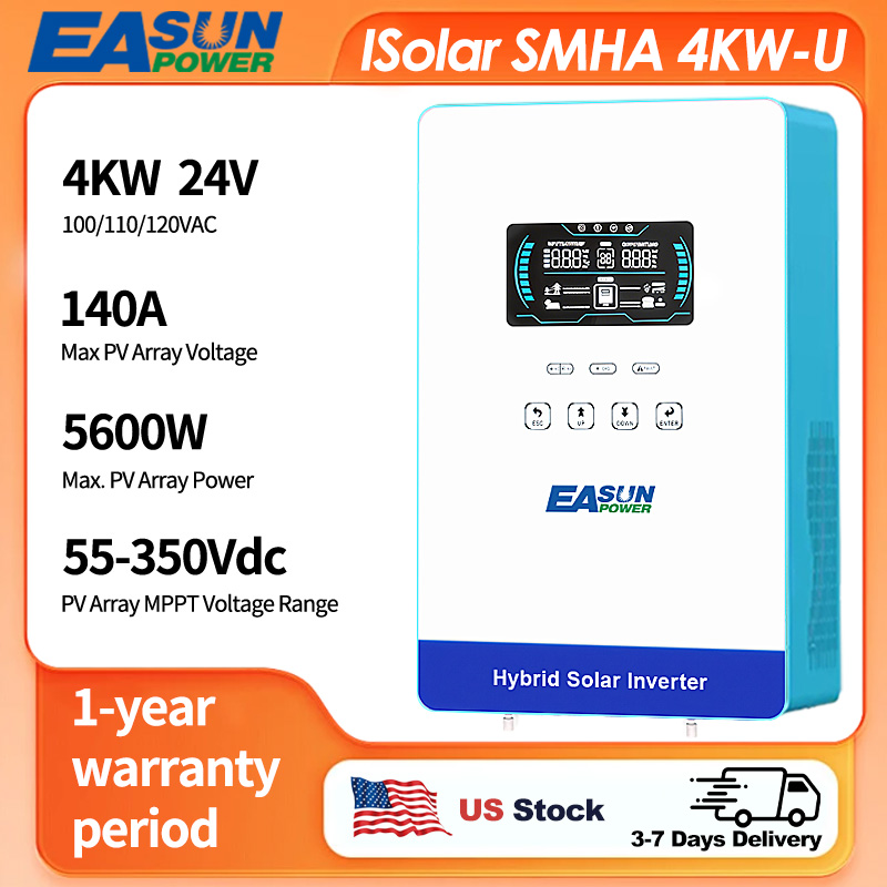 EASUN POWER 4000W Off Grid Hyb - Grid Tie Inverter Limiter 2000W recensione e prezzo