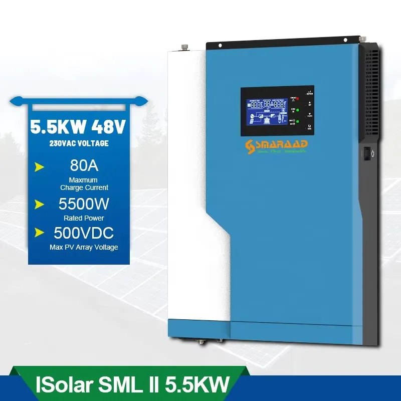 Regolatore Solare 3.5KW 5.5KW  - Hybrid Solar Inverter 5.5Kw Mppt 48V recensione e prezzo
