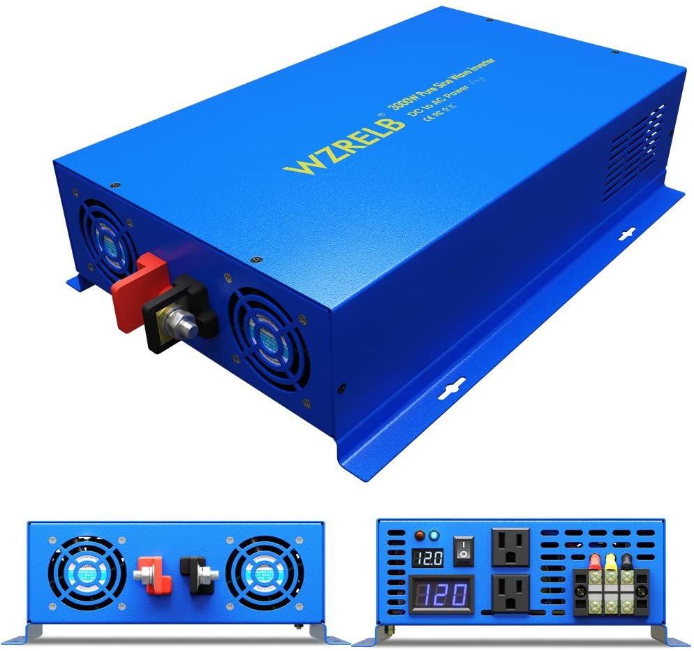 Generatore solare a onda sinus - Inverter Pure Sine Wave 60Hz 120V 3000W recensione e prezzo