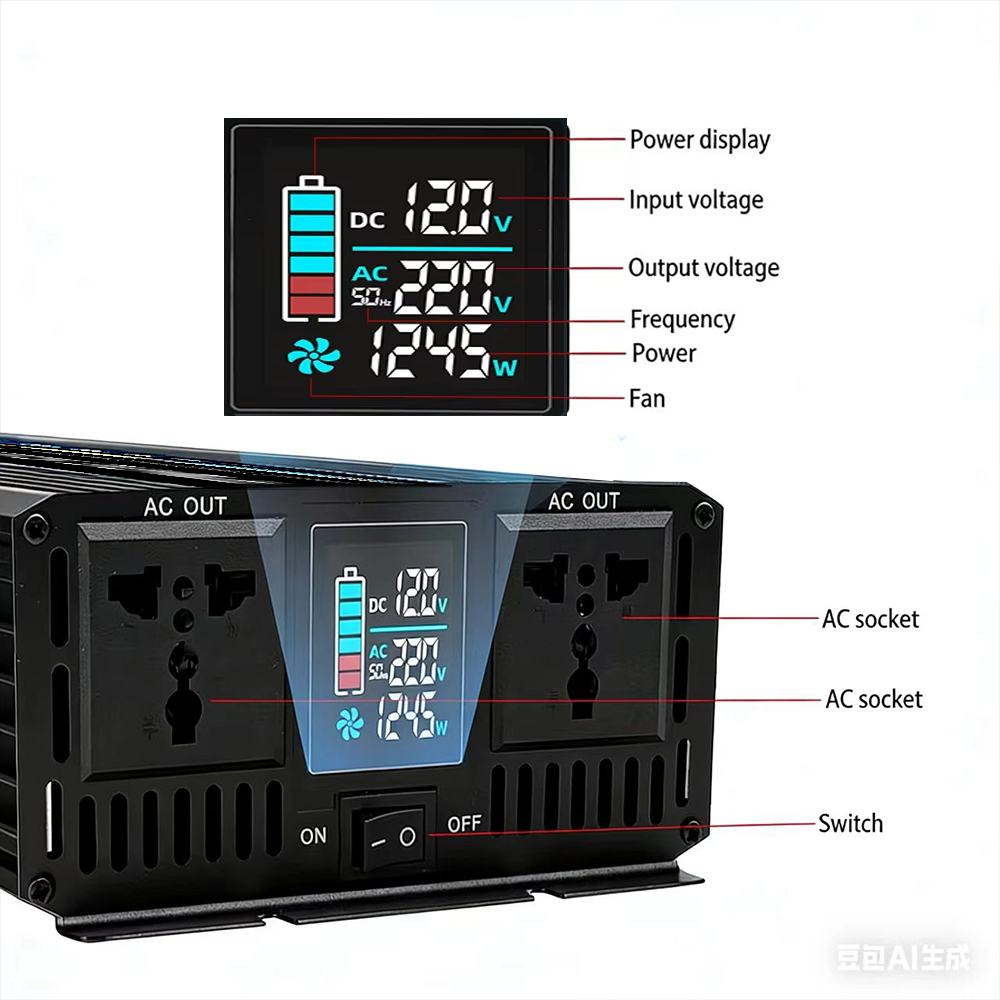 Inverter a Onda Sinusoidale Pu - Pure Sine Wave Inverter 5000W 48V 220V recensione e prezzo