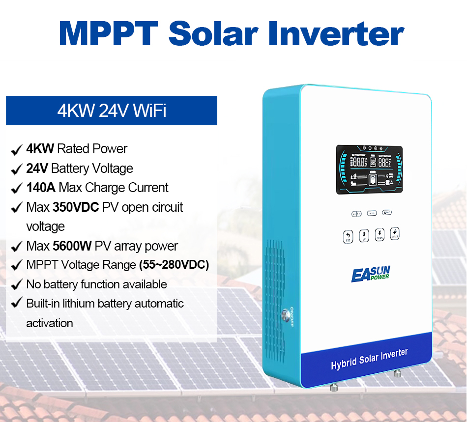 EASUN POWER 4000W Inverter ibr - Grid Tie Inverter Limiter 2000W recensione e prezzo